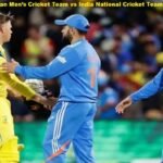 australian men’s cricket team vs india national cricket team timeline