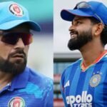 India vs Afghanistan Cricket